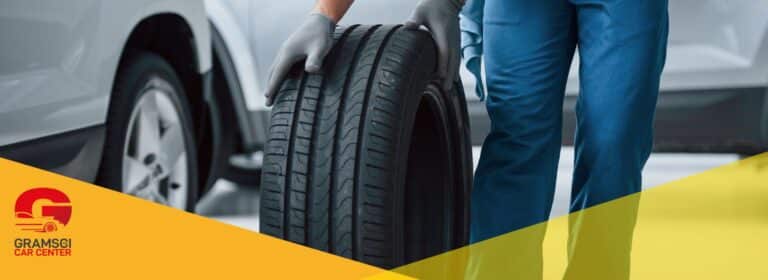 Pneumatici: il reparto gomme di Gramsci Car Center